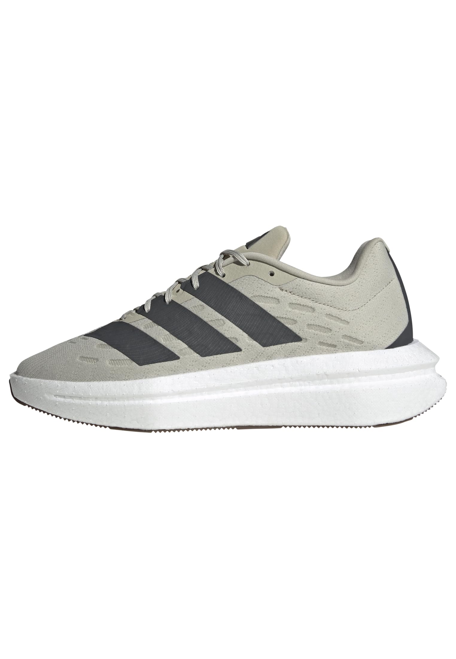 adidas Mens Flowboost Sportswear, Putty Grey/Grey/Gum, 10.5