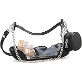 MIVELOYA Clear Bag for Stadium Events, Clear Purse for Women Concert Crossbody, PVC Shouler Bags with Coin Purse