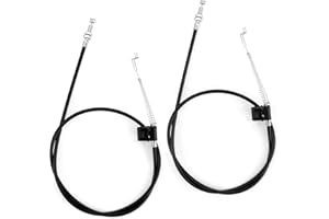 2pcs Sofa Recliner Cables, Universal Recliner Handle Pull Cable Hook Exposed Couch Release Repair Cable with S Tip Replacemen