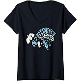 Womens Creedence Clearwater Revival Pendulum V-Neck T-Shirt