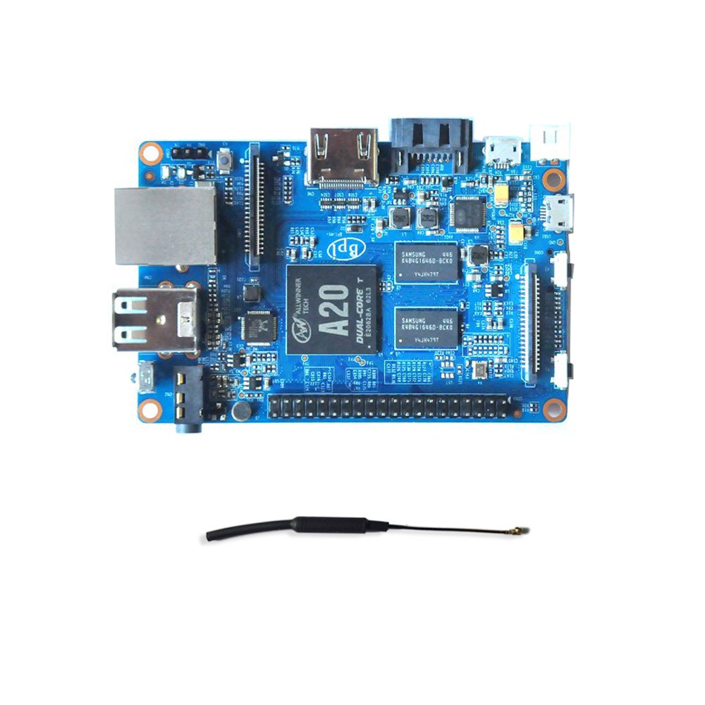 SmartFly info Original Banana Pi BPI M1 Plus A20 Dual Core 1GB RAM Open-source development board single board computer Raspberry pi compatible