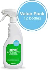 Clinell Universal Cleaning and Disinfectant Spray 500 ml Pack of 12 view 2