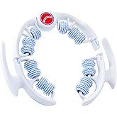 MZDXJ Cellulite Massage Tool - Lymphatic Drainage Massager - Muscle Roller, Deep Fascia Massage, Dimpled Skin Removal, Legs/Thighs/Buttocks, Anti-Cellulite Roller, Smooth Skin, Pain Relief (Blue)