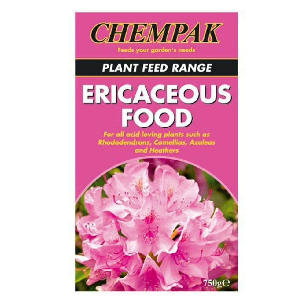 Chempak Ericaceous Feed Food Fertiliser For Acid Loving Plants 750G