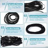 Zalati Mix Cassette Belt Drive 28pcs - Rubber Tape Belts for Recorder DVD Drive view 2