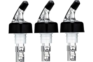 3 Pack Measured Liquor Pour Spout, Liquor Bottle Pourers, Measure Pour Spout for Liquor Bottles, Bottle Pourers for Alcohol, 