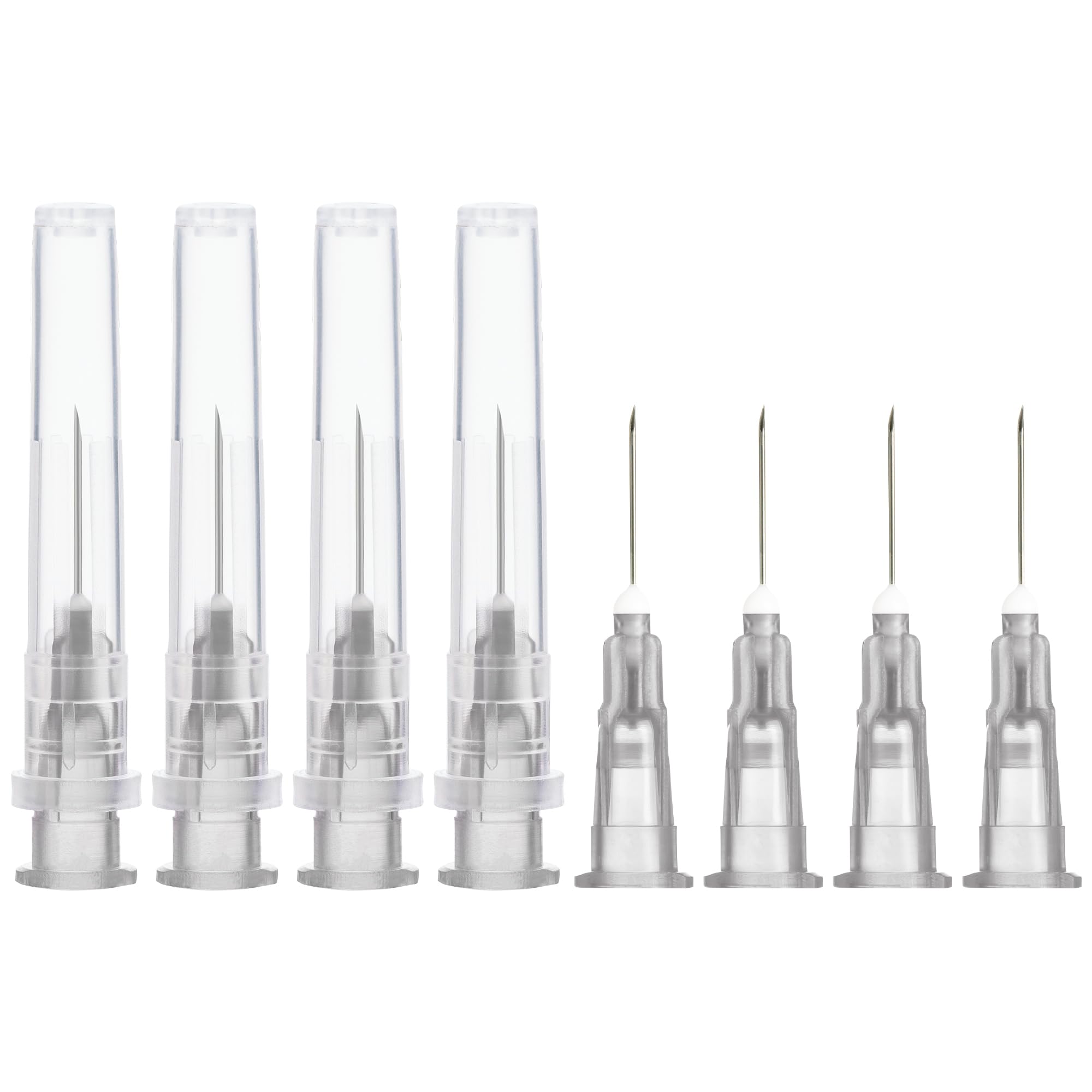 View 1 of 100 Pcs 27 Gauge 1/2 inch Needle, Luer Lock Industrial Dispensing Accessories,Scientific Measuring, Refilling Inks, Individual Package