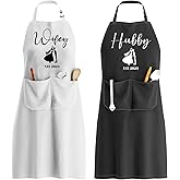 zukmvuh Couple Gifts Funny Aprons for Couple Wedding Engagement Gifts