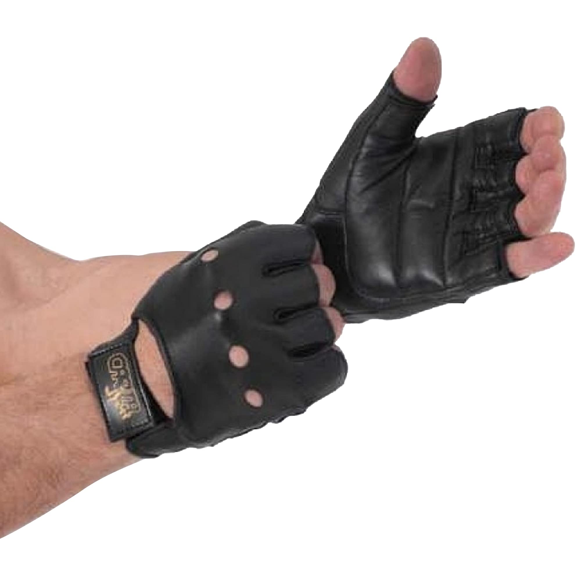 carta GLNBX Football Cartasport full leather gloves designed to give better grip and support when lifting those heavier weights Heavy duty material and padding for extra comfort, Black, XL