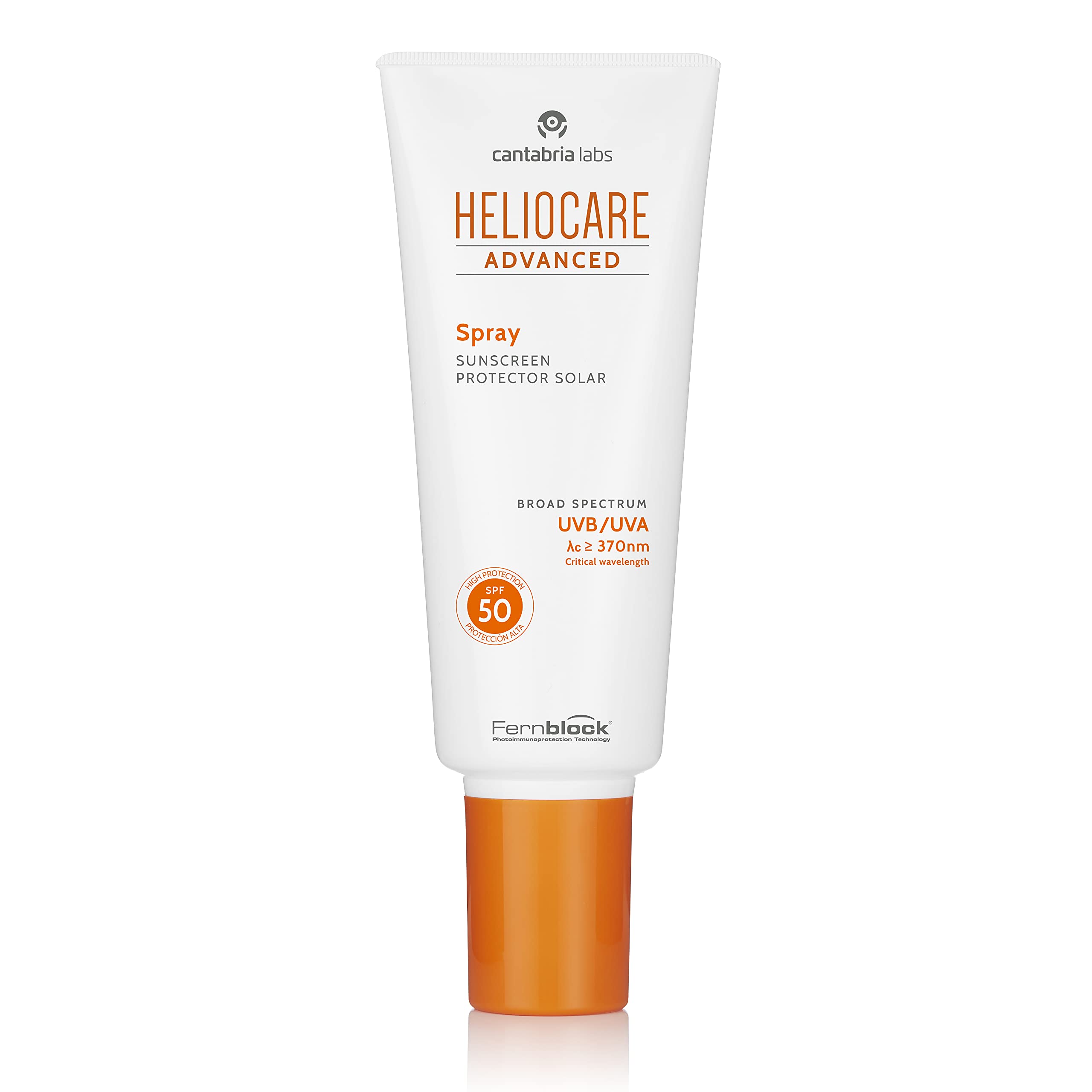 Heliocare Advanced Spray SPF 50 200ml / Spray For Body/Daily Uvb and Uvb Anti-Ageing/Combination, Dry, Oily and Normal Skin/No white residue