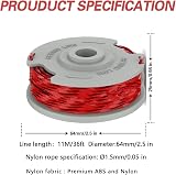 MOECSHSY Strimmer Spool for Flymo Autofeed 1.6mm Replacement 1 Pack view 2