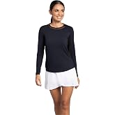IBKUL Athleisure Wear Sun Protective UPF 50+ Icefil Cooling-Long Sleeve Crew Neck with Mesh-83000