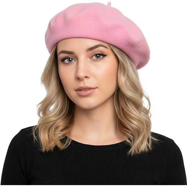 Sydbecs Beret Hats for Women Girls, Reversible French Berets  display picture 1