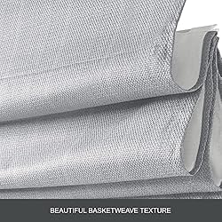 Madison Park Galen Cordless Roman Shades - Fabric