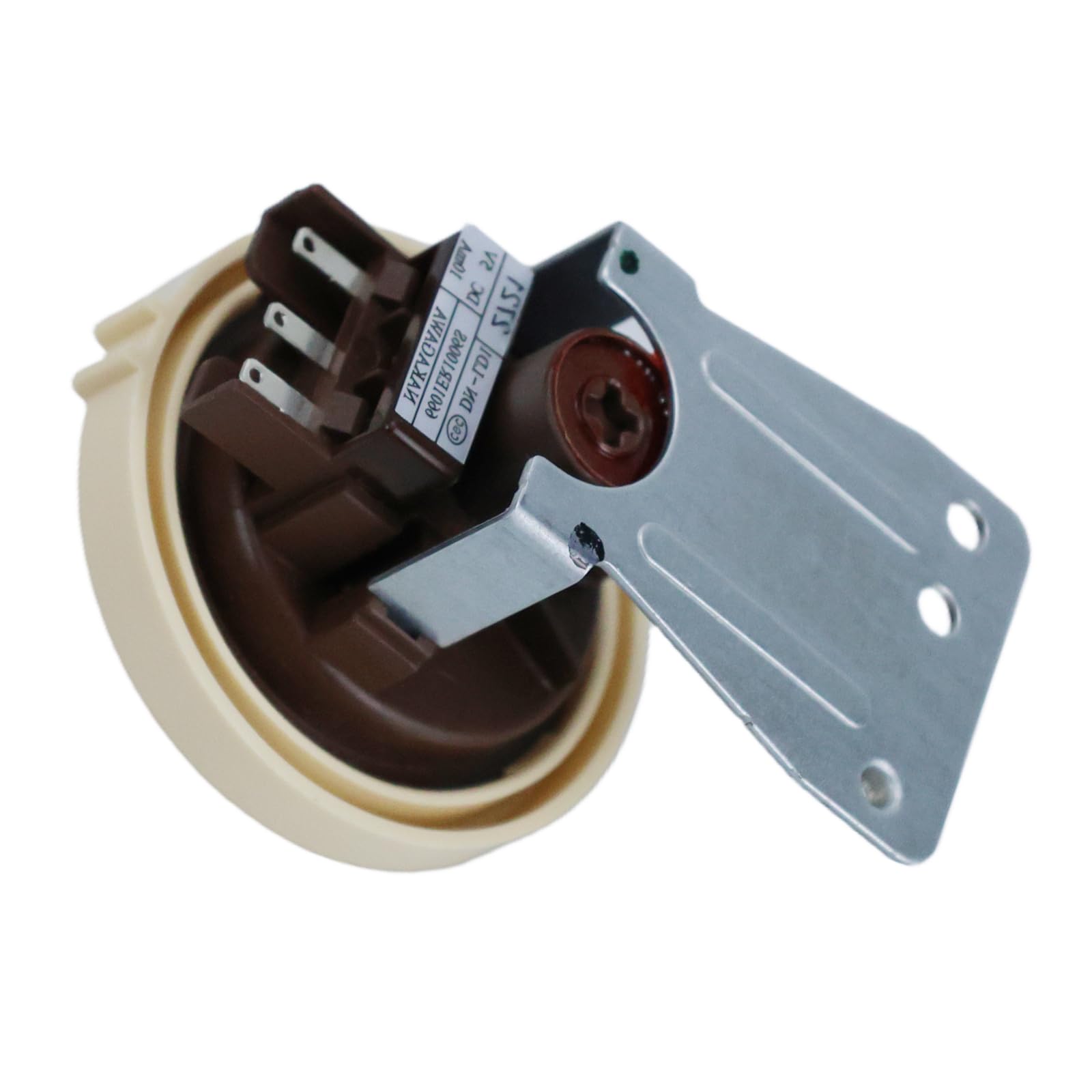 Photo 1 of 6601ER1006S 6601ER1006E Washer Water Level Pressure Switch Assembly Fits for LG, Kenmore, Sears - Replaces 6601ER1006G, 6601ER1005Q, 6601ER1006W, 6601ER1006A - Washing Machine Water Level Switch