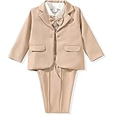 MINIFEIKO Toddler Boys Suit 4Pcs