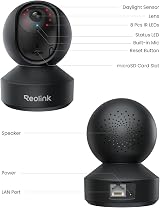 Reolink Indoor Security Camera 5MP Pan Tilt Auto Tracking 2.4/5GHz WiFi view 9