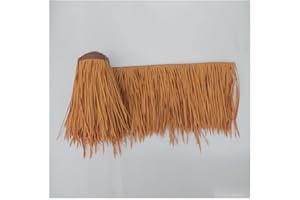 0.5x1m Palm Thatch Roll Fake Thatch Simulation Thatch Tile Environmental Protection PE Plastic Fireproof Straw Thatched House