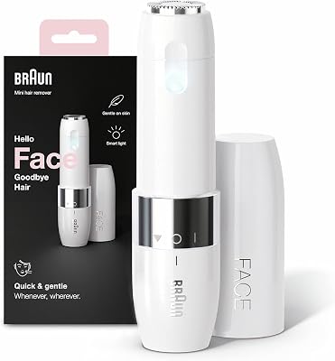 Mini Depiladora Facial para Mujer FS1000, Blanco