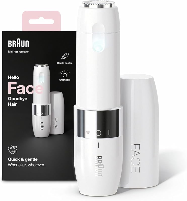 Mini Depiladora Facial para Mujer FS1000, Blanco