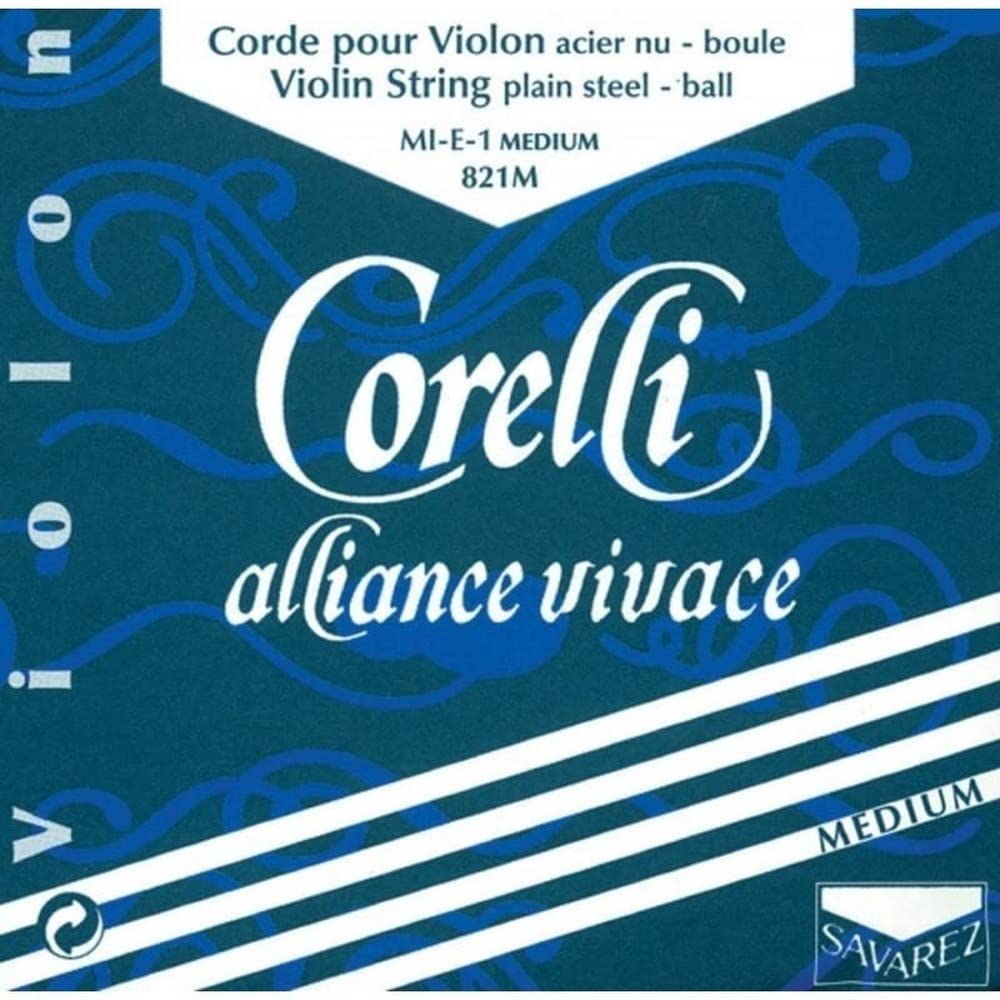 Corelli Strings For Violin Alliance E steel with loop end; Medium