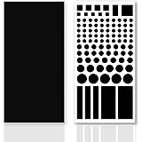 iacoahoah LED Light Blocking Stickers, Light Dimming LED Filters, Dimming Sheets for Routers,Clocks and Electrical Appliances