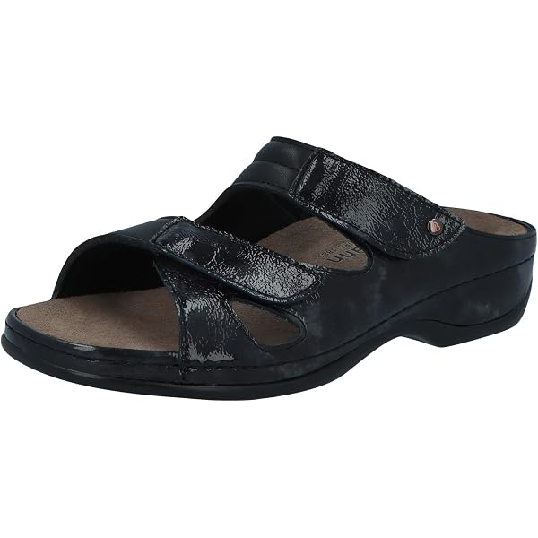 Berkemann Women's Mule, Metallic Black, 9 Women