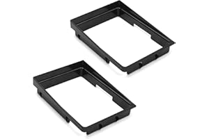 TonGass 2-Pack Manual Transmission Shifter Bezels Compatible with Jeep Cherokee/Wrangler - Black