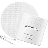 res novae Peeling Toner Pad – 60 Pads – Blackhead & Whitehead Removal, Pore Minimizing, Oil Control, Gentle PHA Exfoliation for Sensitive Skin