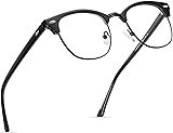 AOMASTE Blue Light Blocking Glasses Retro Semi