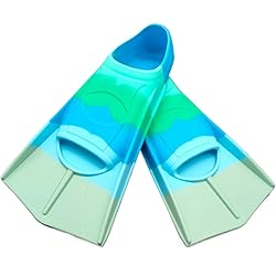 Gugmoy Kids Swim Fins,Comfortable Silicone Flippers