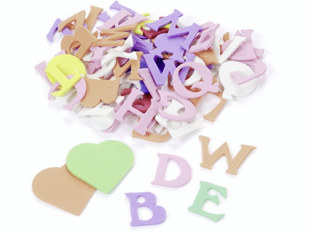 Knorr Prandell Pack of 48 Foam Letters in