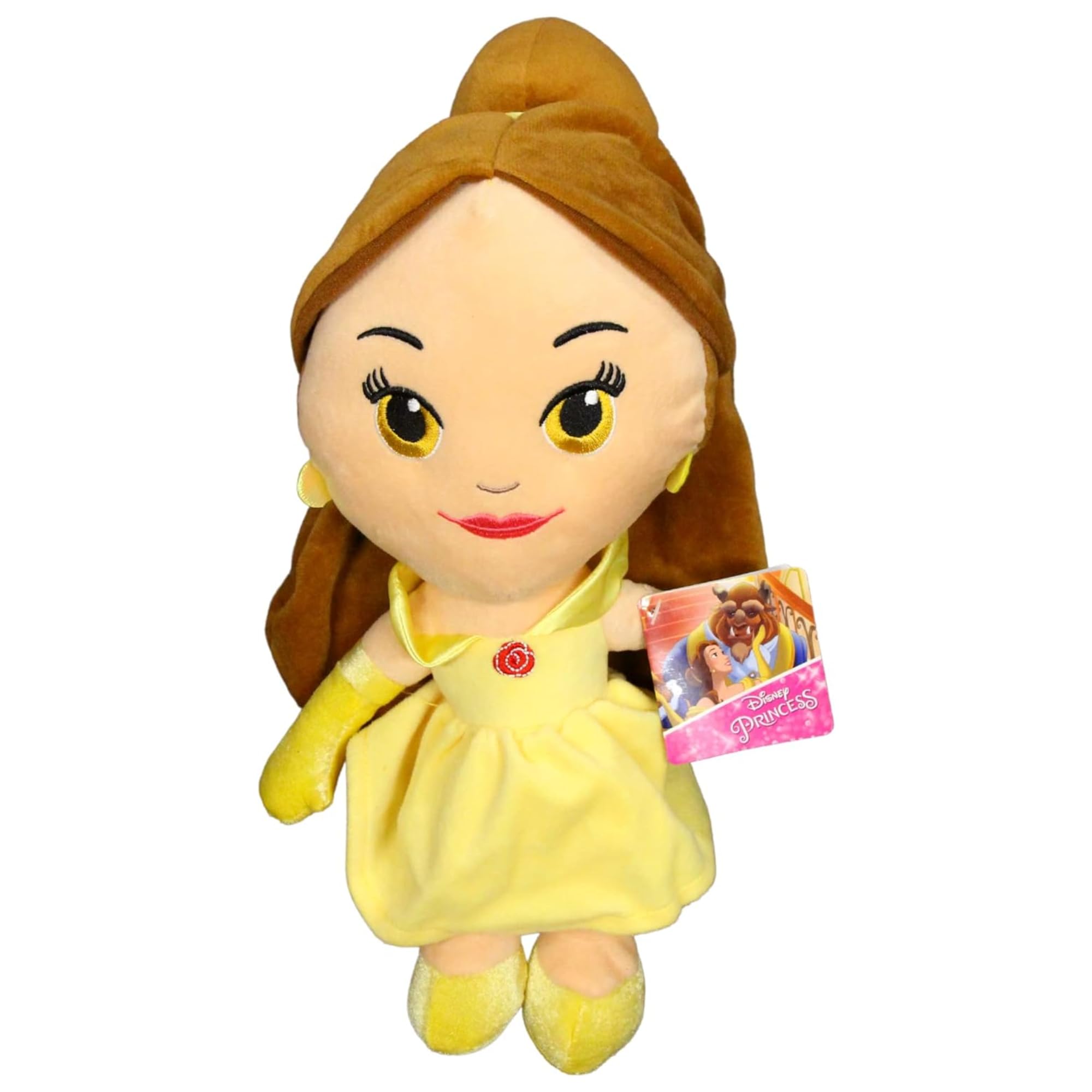 Whitehouse Leisure Disney Princess Beauty and the Beast Super Soft Gift Quality Plush - 14" 36cm Belle