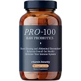 Vitamin Bounty Pro-100 Probiotic 100 Billion CFU - 13 Strains for Digestive Health &amp; Immune Support - High Potency Probiotics for Women &amp; Men - Delayed Release Capsules for Gut Health - 60 Count