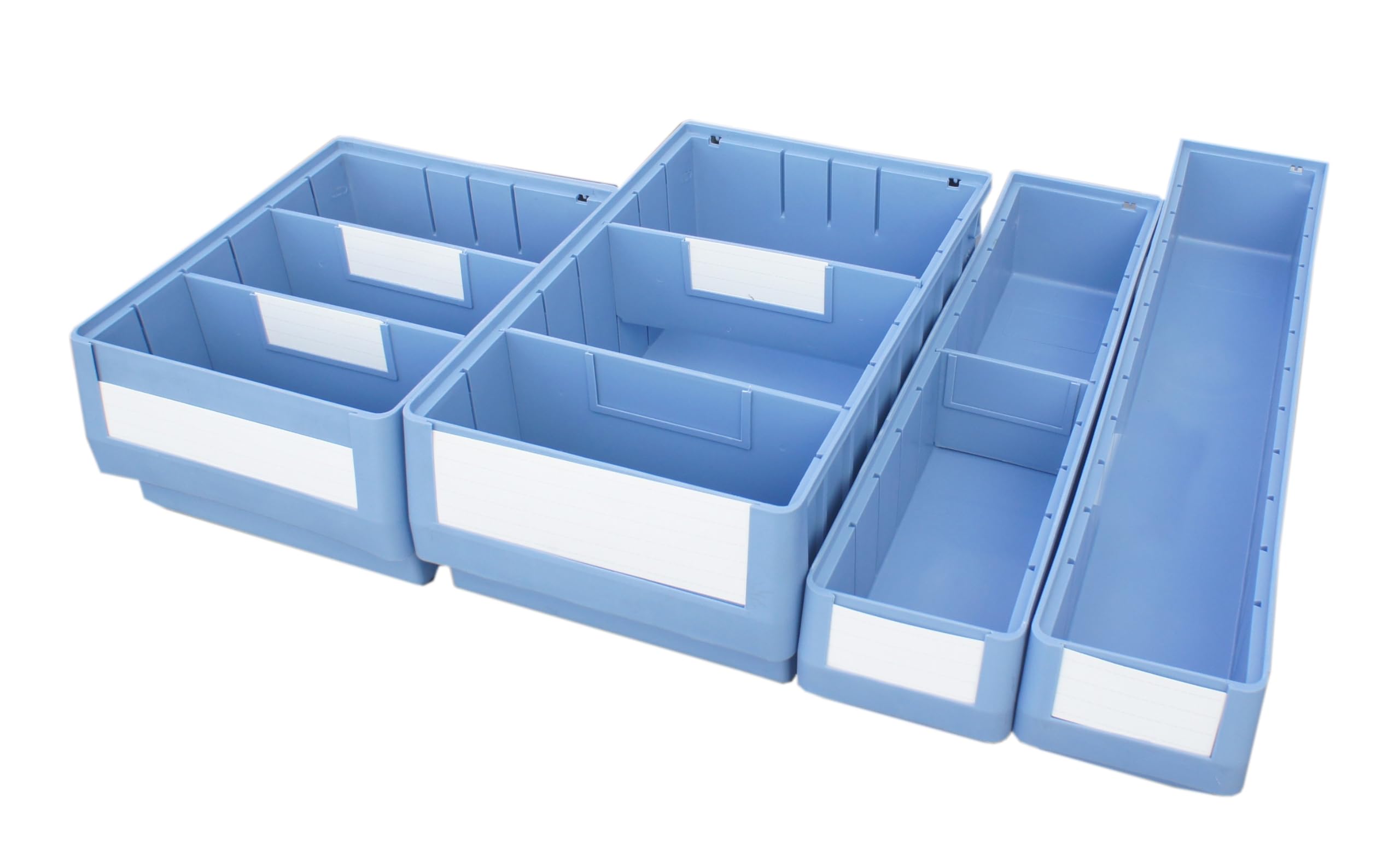 VISO 1826662 TR 6214 Storage Box (W x H x D) 234 x 140 x 600 mm Blue Pack of 1