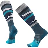 Smartwool Men's Ski Full Cushion Midnight Ski Pattern Over the Calf Socks
