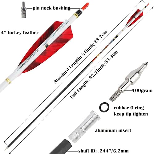 Archery Arrows Buy LWANOCarbon Arrow Archery 30inch Hunting Target