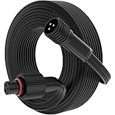 Norward Extension Cable for Govee Permanent Outdoor Lights Pro, IP68 Waterproof Extension Cord, for Govee H705A H705B H705C H706A H706B H706C H7067 Permanent Outdoor Lighting Systems (16FT)