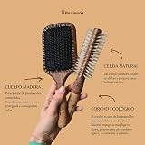 Regincós Eco Cork Wood Round Brush - Cork Classic 640 Natural - Handmade Medium view 6