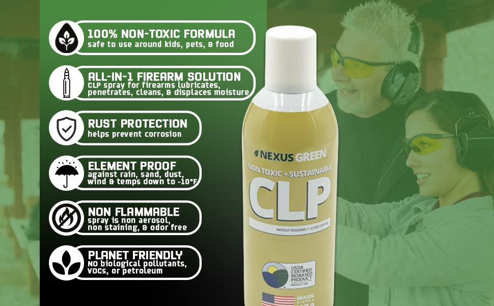 Nexus Green Non Toxic, Odor Free, Environmentally Friendly CLP
