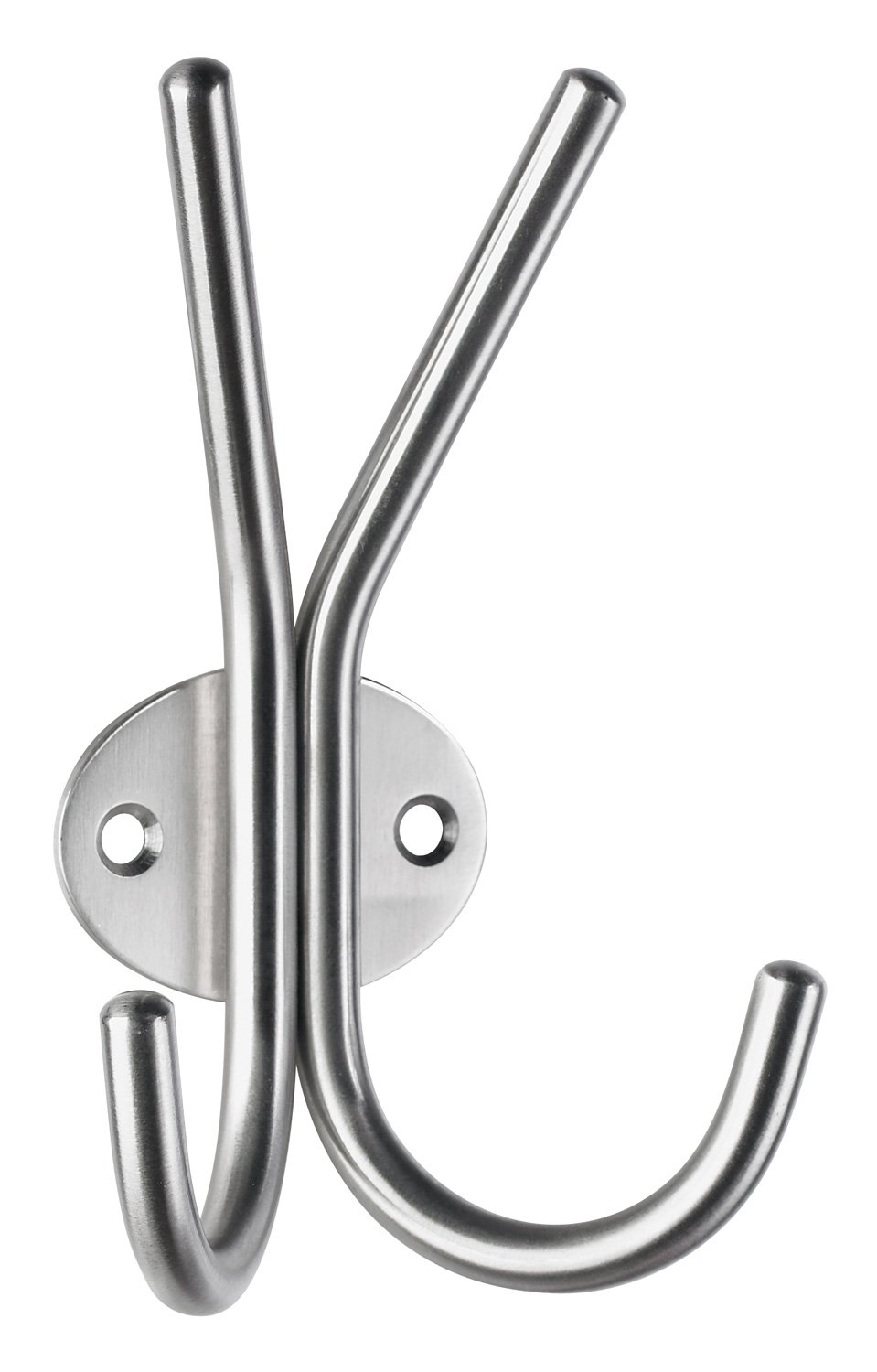 Alco 2846 Double Coat Hook Stainless Steel Approx. 13 cm, silver — image 1