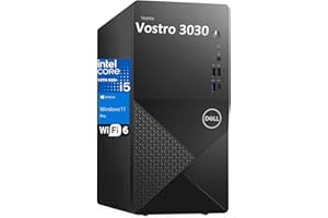 Dell Desktop Computers Tower PC for Home Business Student, 14th Gen Intel Core i5-14400 (Beat i7-13620H), 32GB DDR5 RAM, 1TB PCIe SSD, WiFi 6, Bluetooth, DisplayPort, HDMI, Type-C, Windows 11 Pro