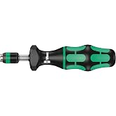 Wera 05074700001 Kraftform 7440 Hexagon Torque Screwdriver, 1/4" Head, 0.3-1.2 Nm Variable Torque Adjustment Range
