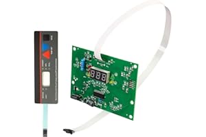 CHYKUANG New Upgrade IDXL2DB1930 Display Board and Membrane Keypad, for Universal H-Series Pool and Spa Heaters Including H250IDL2 H350IDL2 H400IDL2 H350FDP Models