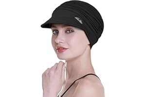 FocusCare Soft Hats for Chemo Women Bamboo Baseball Cap Hair Loss Turbans