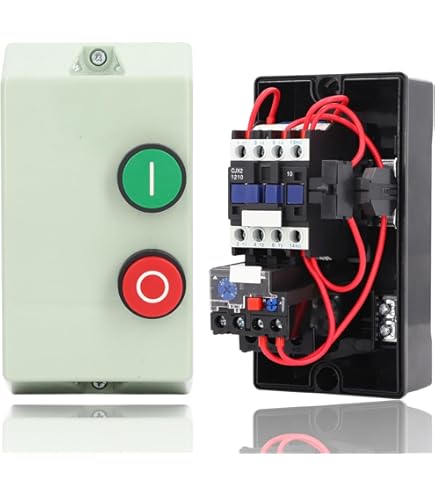 Magnetische motorstarter, eenfasig, 2,2 kW, 220/230 V