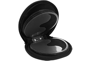 Veemoon Car CD Storage Case 20 Capacity Disc Holder Zippered CD DVD Protector Wallet for Vehicle Storage