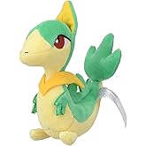 Pokemon Center: Sitting Cuties: Servine Plush # 496 - Generation 5-6 in
