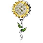 ARTCHARM 925 Sterling Silver Charms Rainbow Ladybird Coffee Cup Rose Love and Guidance Wing Charm Jewelry Gifts for Women