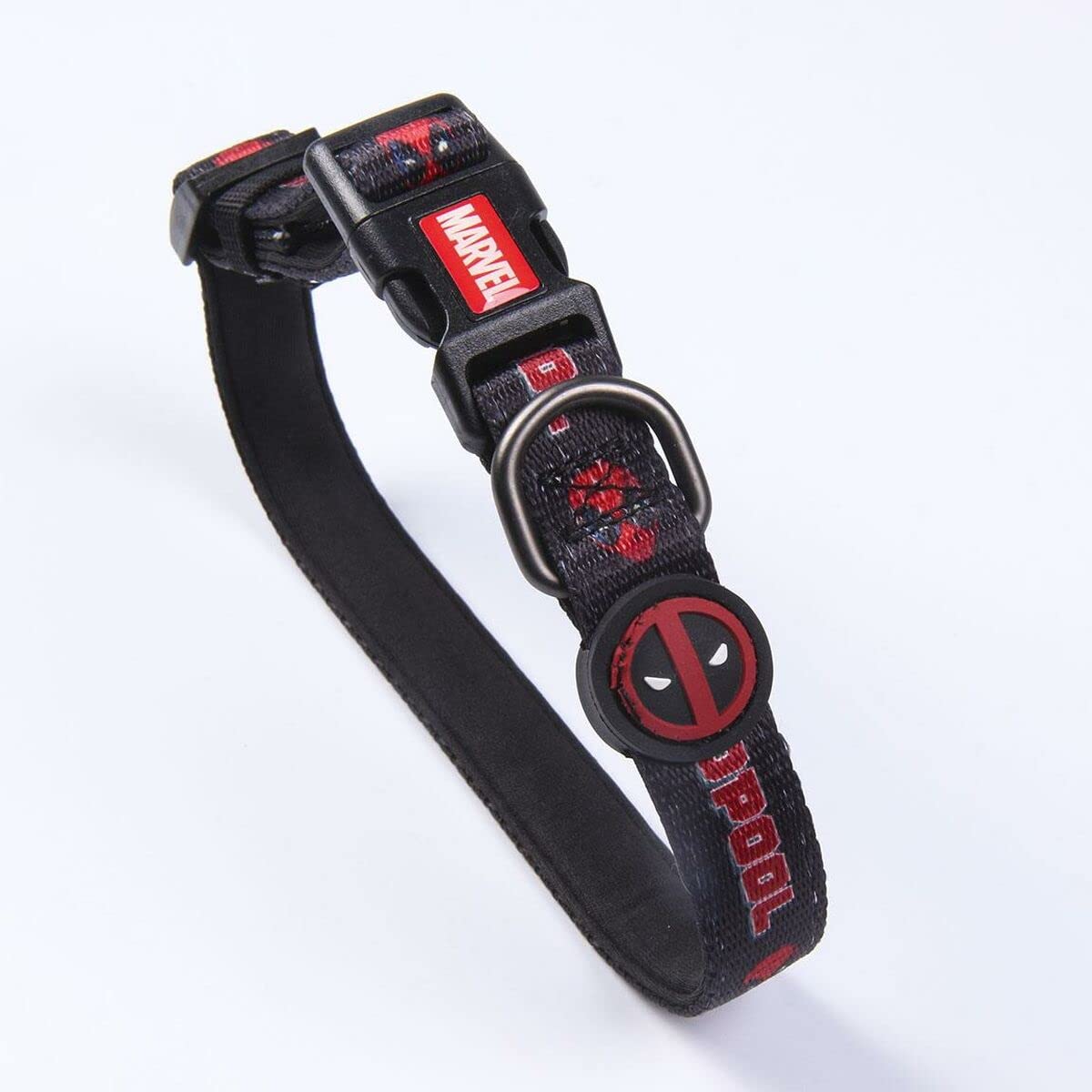 CERDÁ LIFE'S LITTLE MOMENTS - For Fan Pets | DeadpoolDog Collar Dogs - Official Marvel Comics Licensed, multicoloured